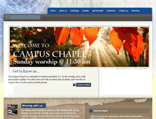 Tablet Screenshot of campuschapel.org
